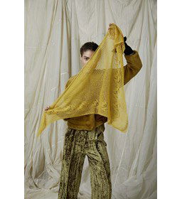 Sjaal gemaakt van Lang Yarns Cashmere Dreams