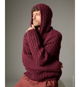 herentrui met hoodie