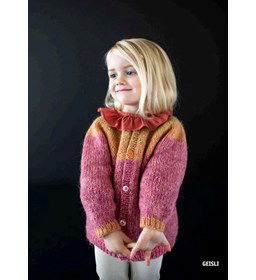Meisjesvest Geisli gemaakt van Lopi Plotulopi