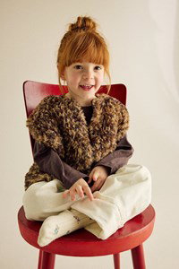 bodywarmer in bontlook Sabina