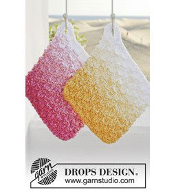 Pannenlappen gemaakt van Drops Paris