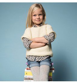 Mouwloos meisjes trui