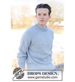 Glacier Whisper Trui gemaakt van Drops Alaska