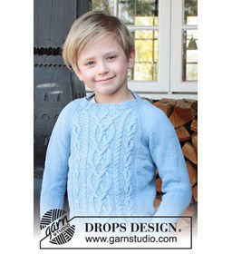 Kindertrui gemaakt van Drops Karisma