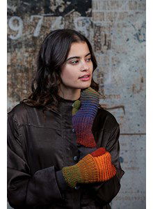 Wanten met ribbelpatroon