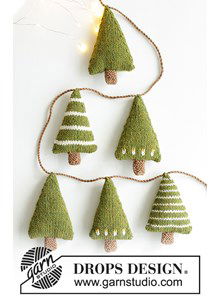 Bomen als Kerstballen