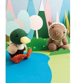 Ricorumi friends eend en schaap gemaakt van Boeken Rico