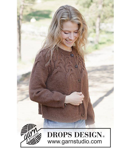 Breipatroon Autumn Valley cardigan