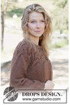 Breipatroon Autumn Valley cardigan van andere kant