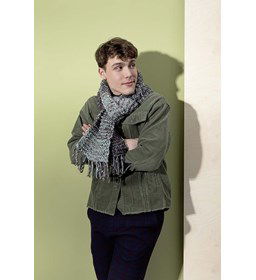 Sjaal gemaakt van Breinaalden