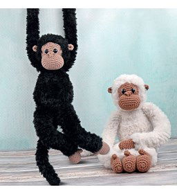 Slingeraap Suus gemaakt van Basis en versteviging