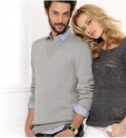 Herentrui gemaakt van Phildar Phil Cabotine