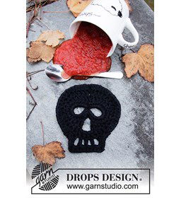 Onderzetter Halloween gemaakt van Drops Paris