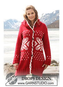 Vest in noors motief