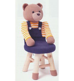 Krukje beer gemaakt van Lang Yarns Tissa