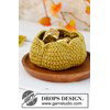mandje Pumpkin Bowl gemaakt van Drops Merino extra fine