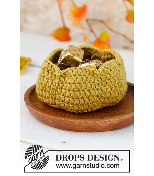 Haakpatroon mandje Pumpkin Bowl