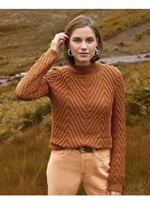 Damestrui met zigzagpatroon