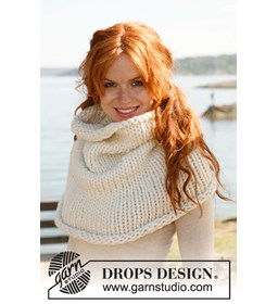 Halswarmer gemaakt van Drops Polaris