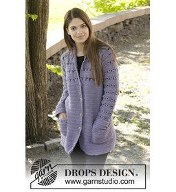 Gehaakt vest met bezemsteelkant van Nepal. Maat: S - XXXL