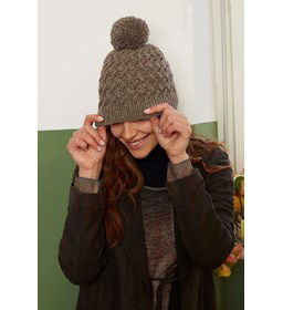 Muts met fantasiepatroon