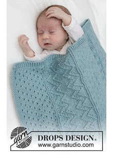 Babydeken met reliëfpatroon