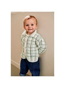 Jongensjas in blokpatroon