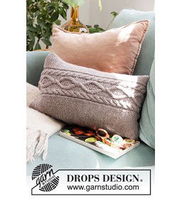 Kussen gemaakt van Drops Karisma