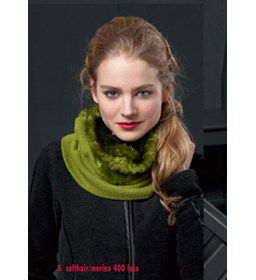 Sjaal gemaakt van Lang Yarns Merino 400 lace