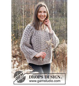 Damestrui gemaakt van Drops Snow - Eskimo