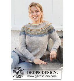 Damestrui gemaakt van DROPS Sky