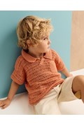 Haakpatroon kinder poloshirt Marcelino, ....