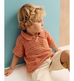 kinder poloshirt gemaakt van Handwerk accesoires