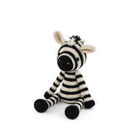 Zebra gemaakt van ogen