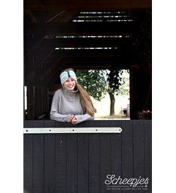 Hoofdband gemaakt van Scheepjes Colour Crafter