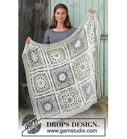 Deken gemaakt van Drops Nepal