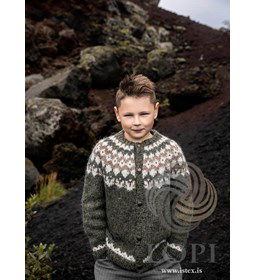 Kindervest Hnodri gemaakt van Rondbreinaald nr 4,5