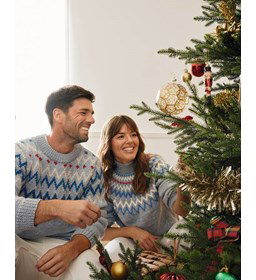 Herentrui met zig zag patroon gemaakt van Phildar Phil Sport