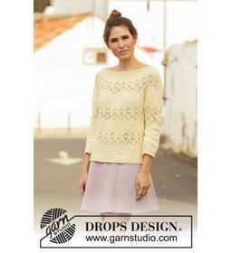 Dames trui gemaakt van Breinaalden zonder knop