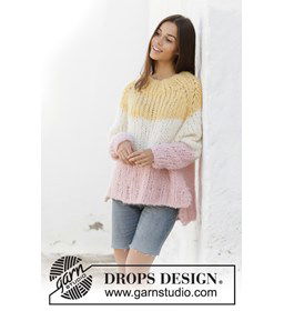 Dames trui gemaakt van Drops Melody