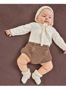 Pofbroekje met knoopjes