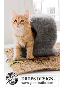 Gevilt huis voor kat