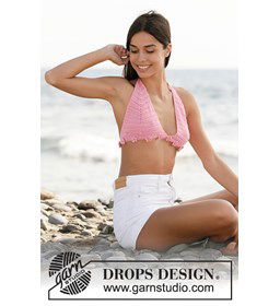 Bikinitop gemaakt van Drops Safran