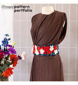 Everbloom Belt gemaakt van Haaknaalden