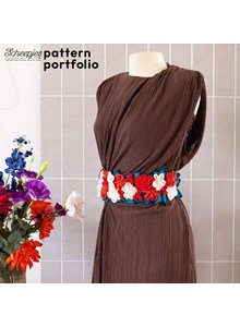 Haakpatroon everbloom belt gemaakt van Vilt Hobby