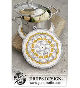 Pannenlappen gemaakt van Drops Paris