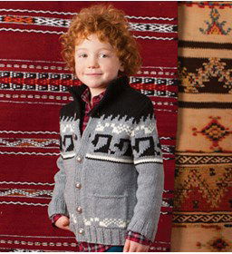 Vest gemaakt van Phildar Phil Partner 6