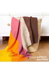 Breipatroon Babydeken Beau Baby Blanket van andere kant