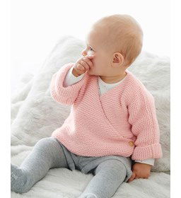 Baby truitje gemaakt van Phildar Phil Caresse