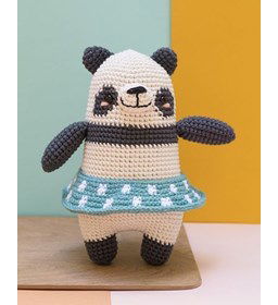 Panda gemaakt van Schachenmayr Catania